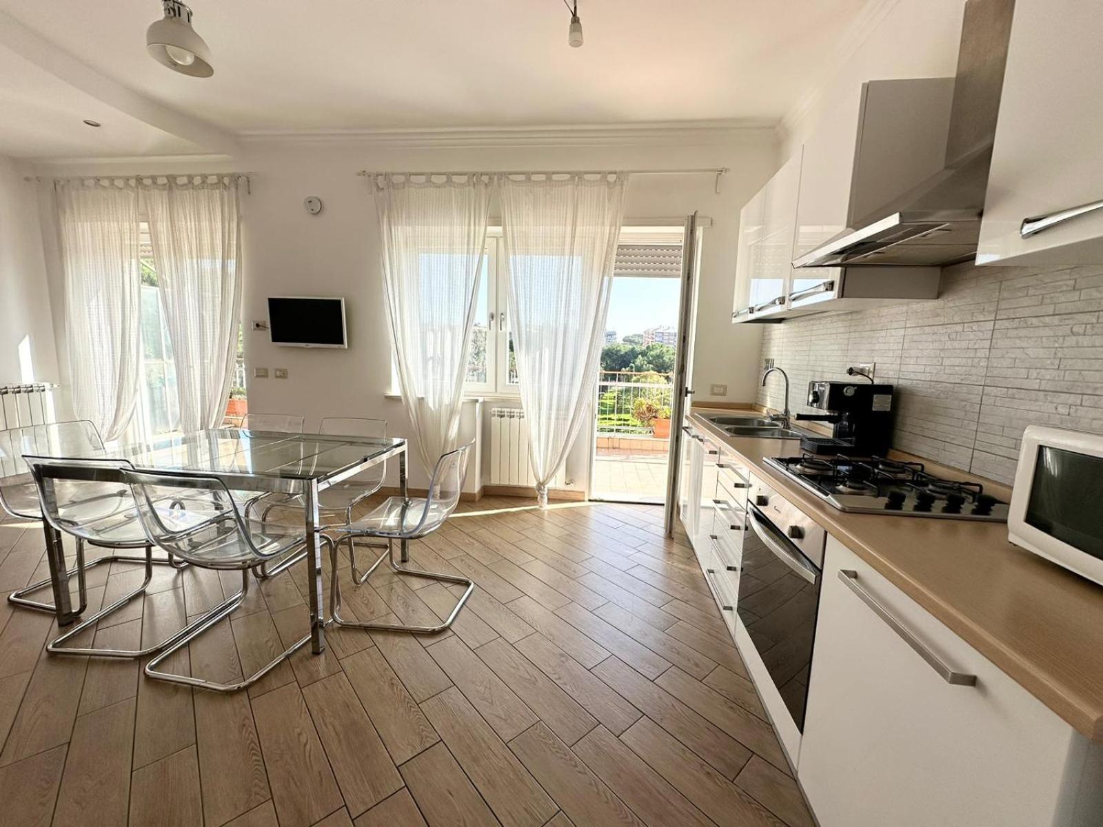Apartamento Terrazza Sul Parco Roma Exterior foto