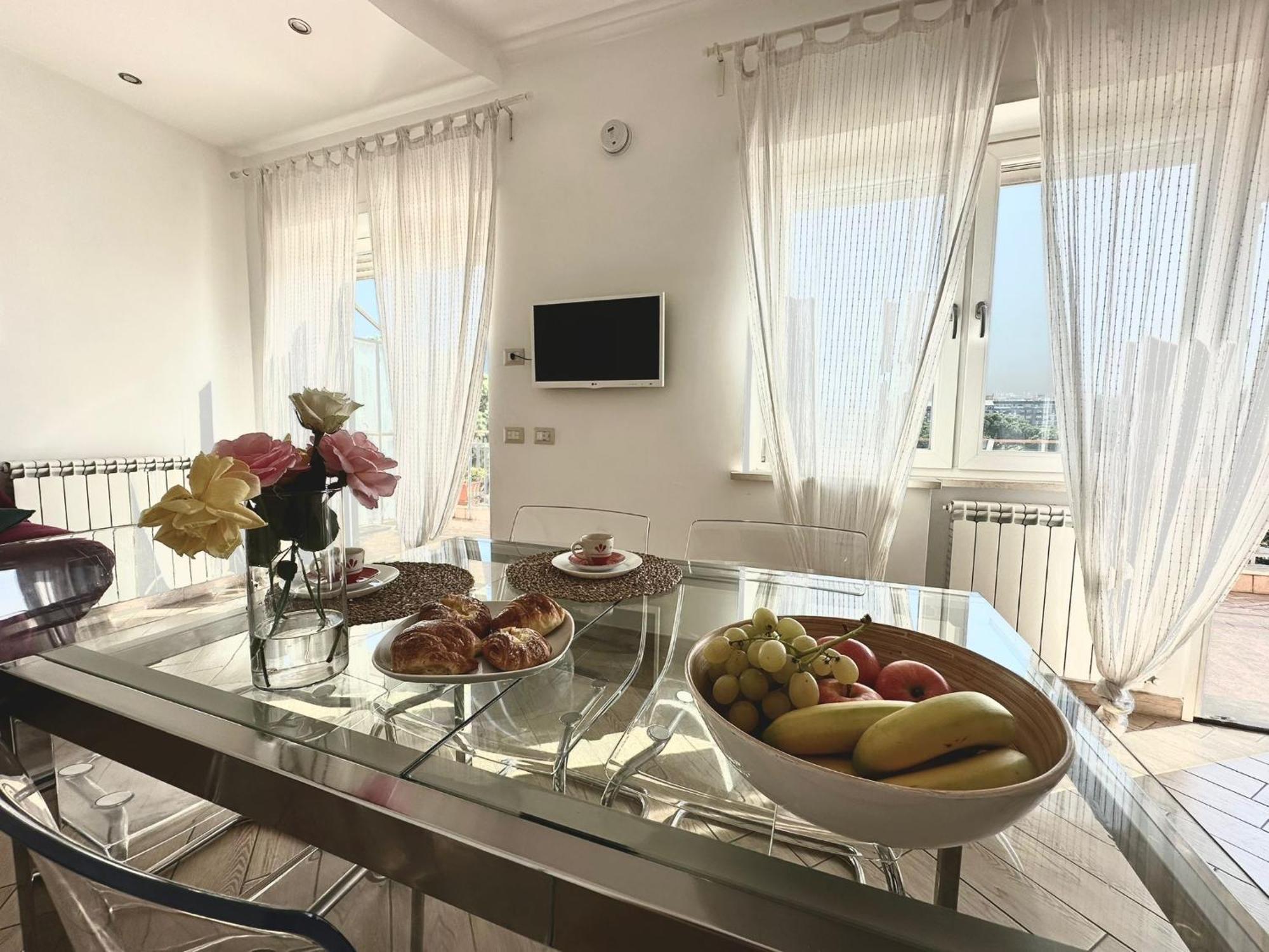 Apartamento Terrazza Sul Parco Roma Exterior foto