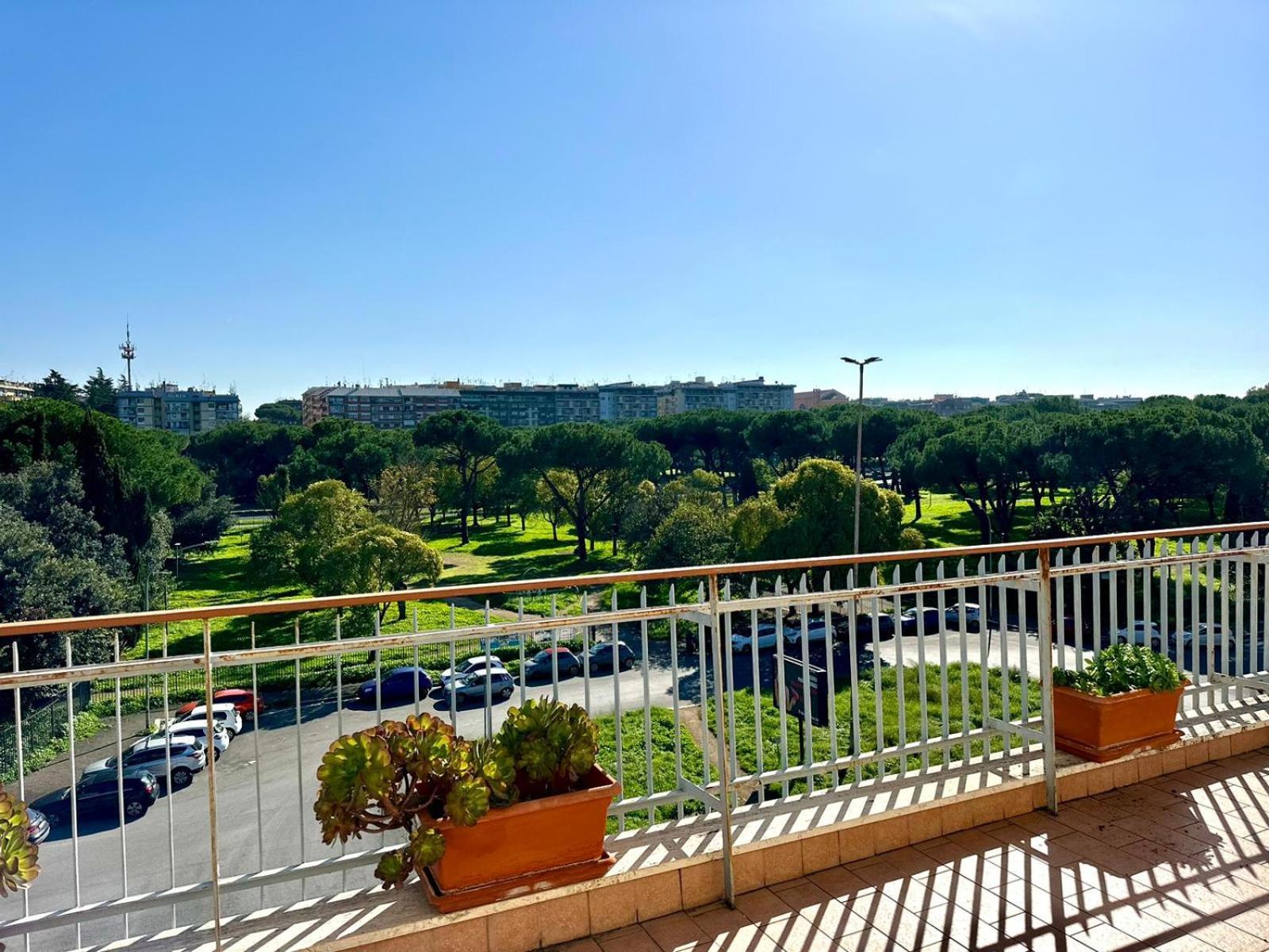 Apartamento Terrazza Sul Parco Roma Exterior foto